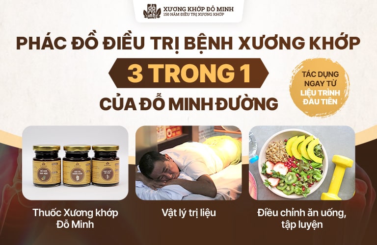 Phác đồ điều trị xương khớp Đỗ Minh Đường