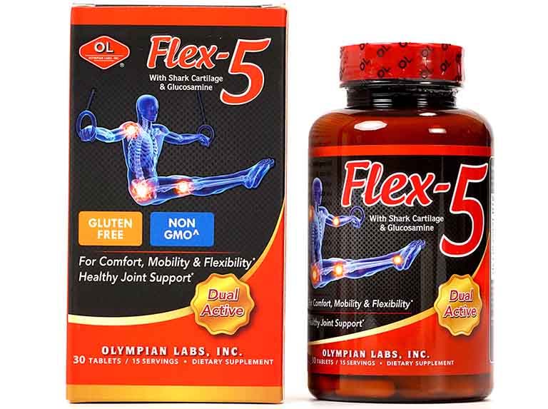 Flex 5 là sản phẩm của hãng Olympian Labs