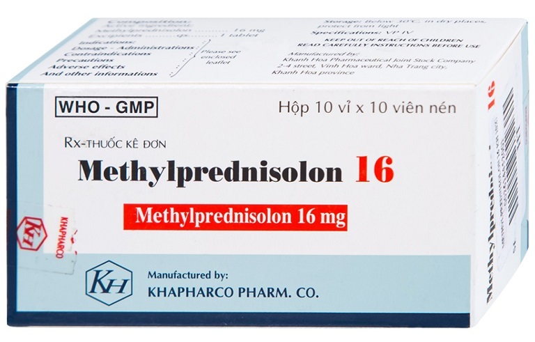 Thuốc Methylprednisolon điều trị viêm khớp dạng thấp