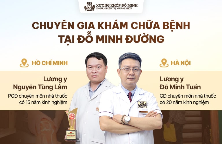 Chuyên gia khám chữa bệnh tại Đỗ Minh Đường